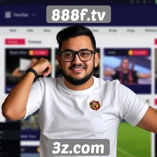 Análise da experiência do usuário no site 888f.tv
